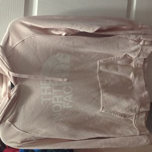 North face pink sweater